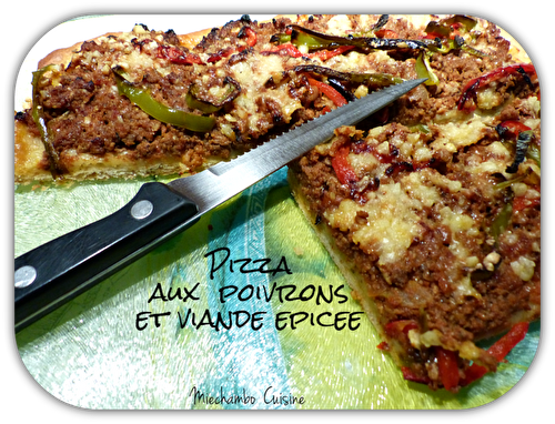 Pizza à la Viande Epicée