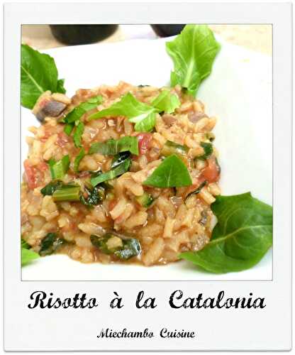 Risotto à la catalonia