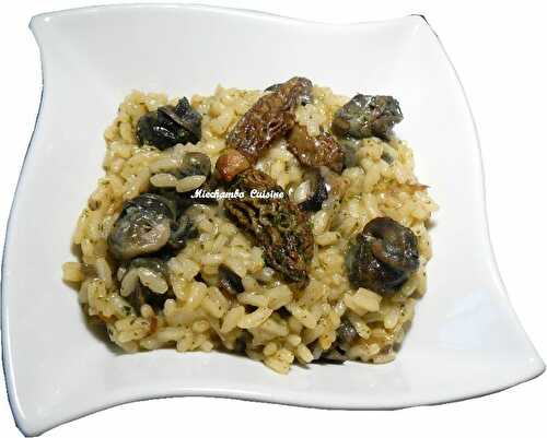 Risotto aux Escargots et aux Morilles, Tradition Provençale du Gros Souper