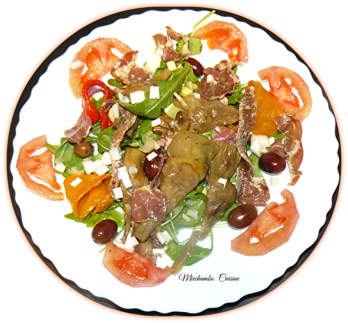 Salade d'Artichauts et Poivrons Grillés