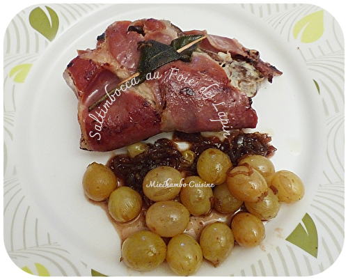 Saltimbocca au foie de lapin