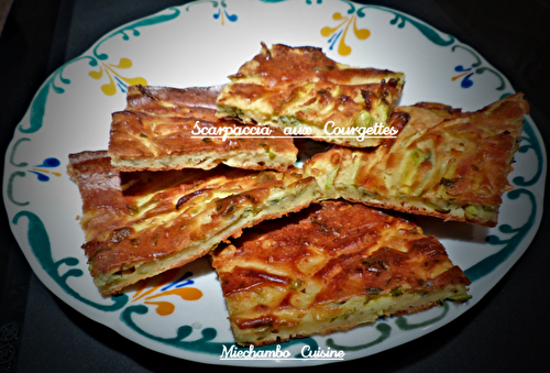 Scarpaccia aux courgettes