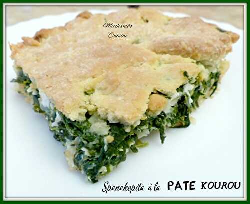 Spanakopita à la pâte kourou