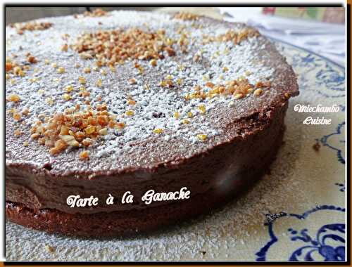 Tarte à la Ganache Mousseuse - Torta mousse al cioccolato - MIECHAMBO CUISINE