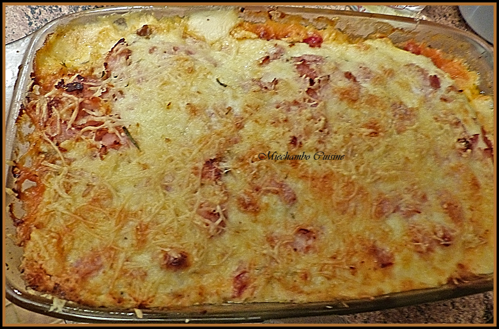 Gratin de chou à la sarriette