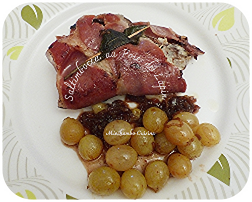 Saltimbocca au foie de lapin