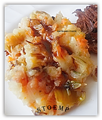 Stoemp ou purée de légumes de saison 