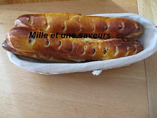 Baguette viennoise chocolat