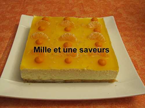 Bavarois à la clémentine