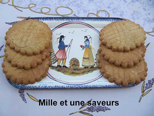 Biscuit à la farine de sarrasin