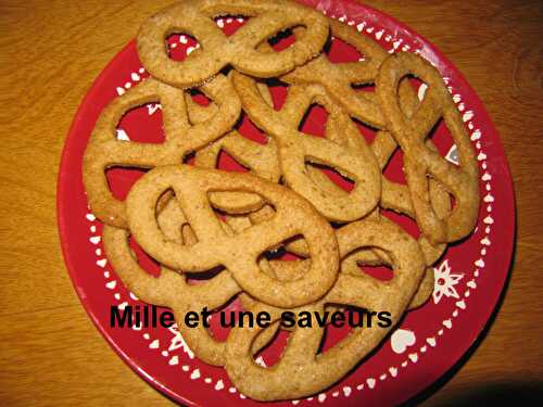 Bretzel tout croustillant aux épices