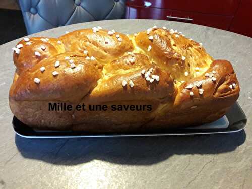 Brioche au thermomix sans oeuf, ni beurre