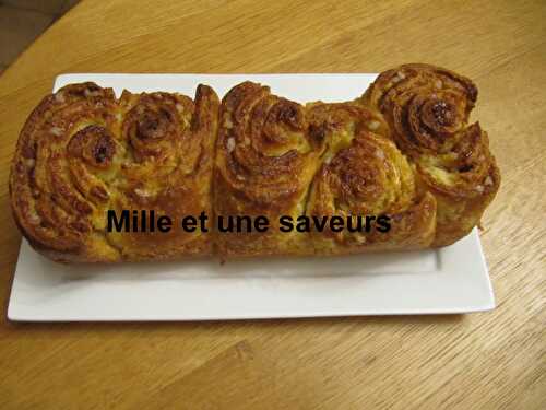 Brioche feuilletée au sucre de Philippe Conticini