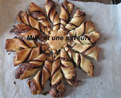 Brioche soleil au nutella