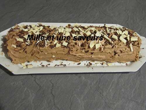 Bûche pralinoise à la gavotte