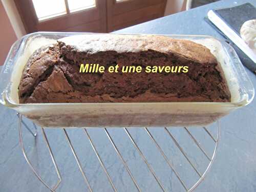 Cake au chocolat et à la courgette