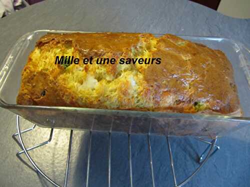 Cake courgettes et fromage de chèvre