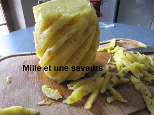 Comment éplucher un ananas