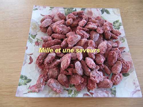 Comment faire des pralines roses