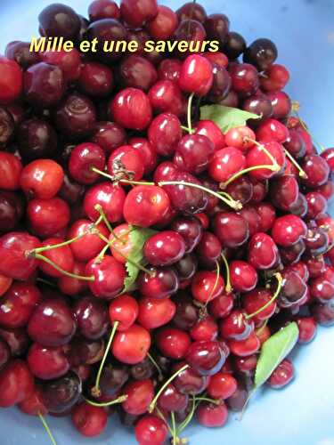 Confiture de cerises