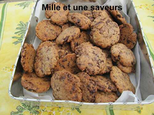 Cookies aux 2 chocolats de Cyril Lignac