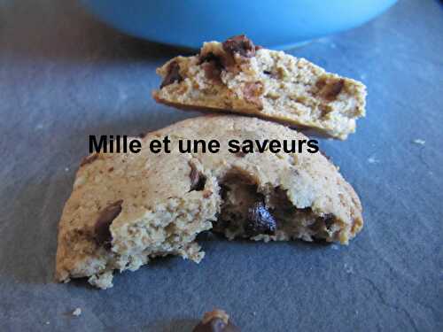 Cookies stévia et sans beurre