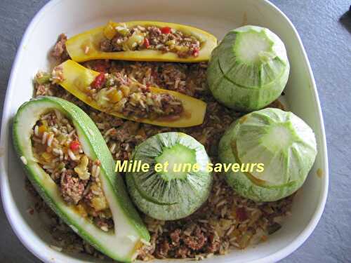 Courgettes farcies