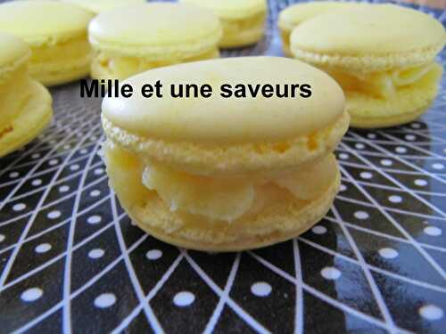 Crème au citron pour macaron