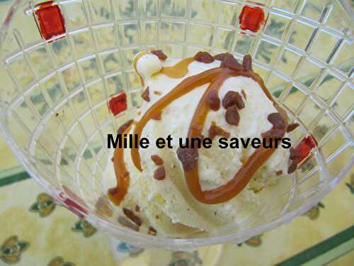 Crème glacée à la vanille au thermomix sans sorbetière