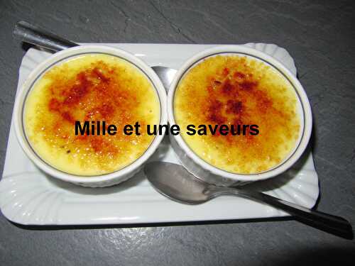 Crème onctueuse à la  vanille faite au thermomix