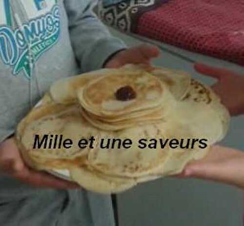 Crêpe sans oeuf