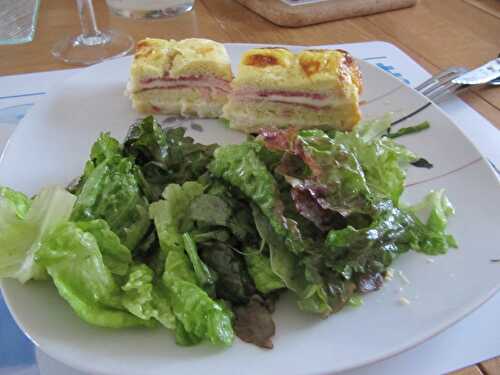 Croque monsieur avec moule tablette demarle