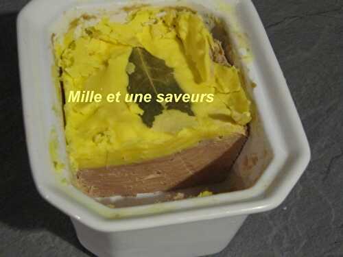 Cuisson du foie gras au four