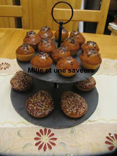 Cupcake amandes, vanille