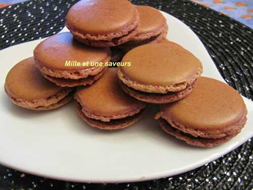 Ganache bounty pour mes macarons