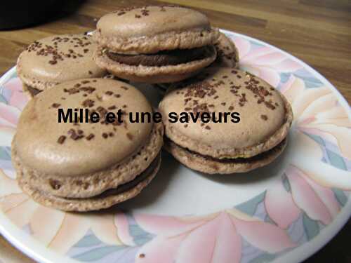 Ganache chocolat pour macaron