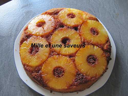 Gâteau à l'ananas, recette de ma maman