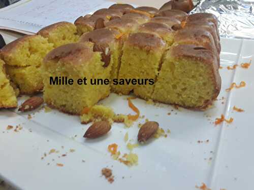 Gâteau léger à l'orange au thermomix