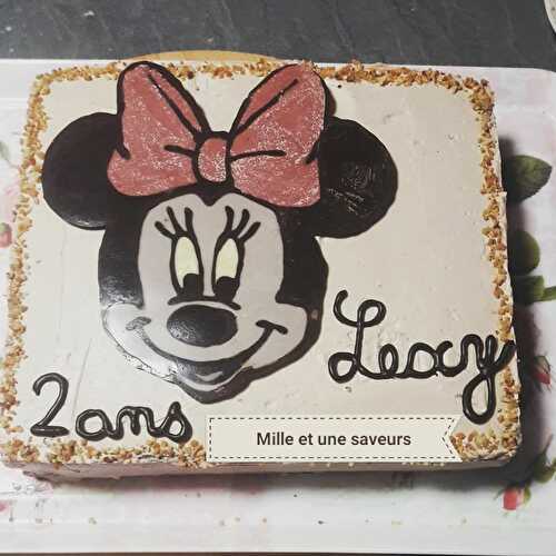 Gâteau Minnie pour Lexy - mille et une saveurs dans ma cuisine