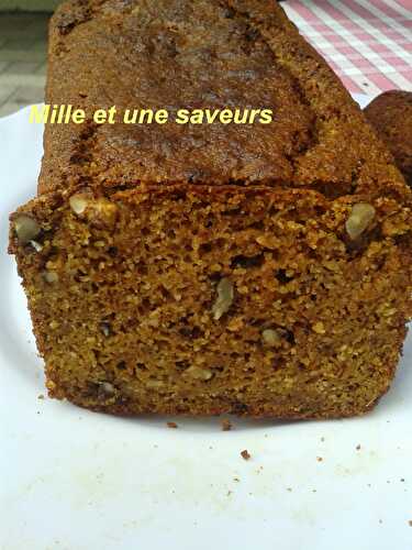 Gâteau sucrée à la carotte