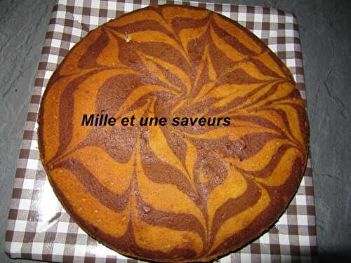 Gâteau zébré