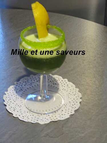 Jus de citron et persil