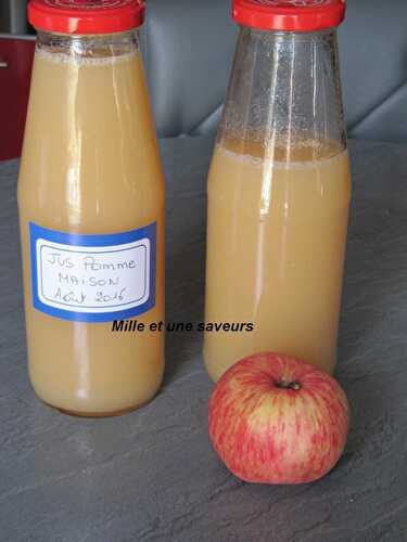 Jus de pommes maison thermomix