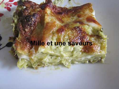 Lasagne au pesto