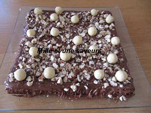 Le fondant chocolat mascarpone de C. Lignac
