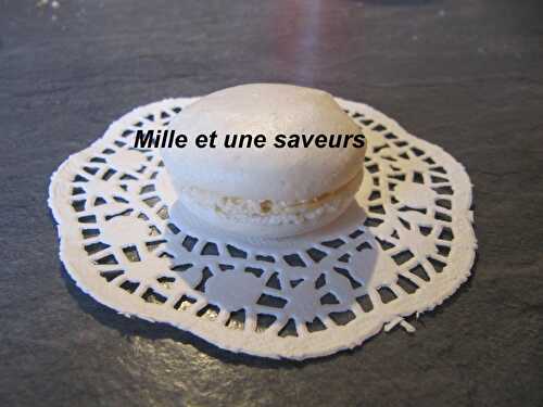 Macarons au fromage de chèvre