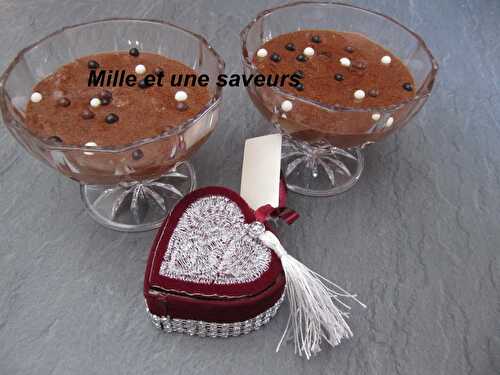 Mousse au chocolat noir sans crème fraiche