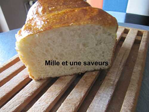 Pain de mie aux blancs d'oeuf