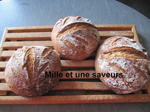 Pain de seigle au levain