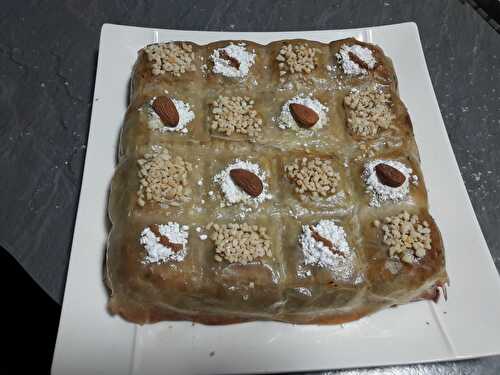 Pastilla au poulet dans moule Tablette de chez Demarle